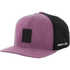 PGA TOUR Unisex Stableford Patch Logo Two Tone Adjustable Snapback Hat-NWT